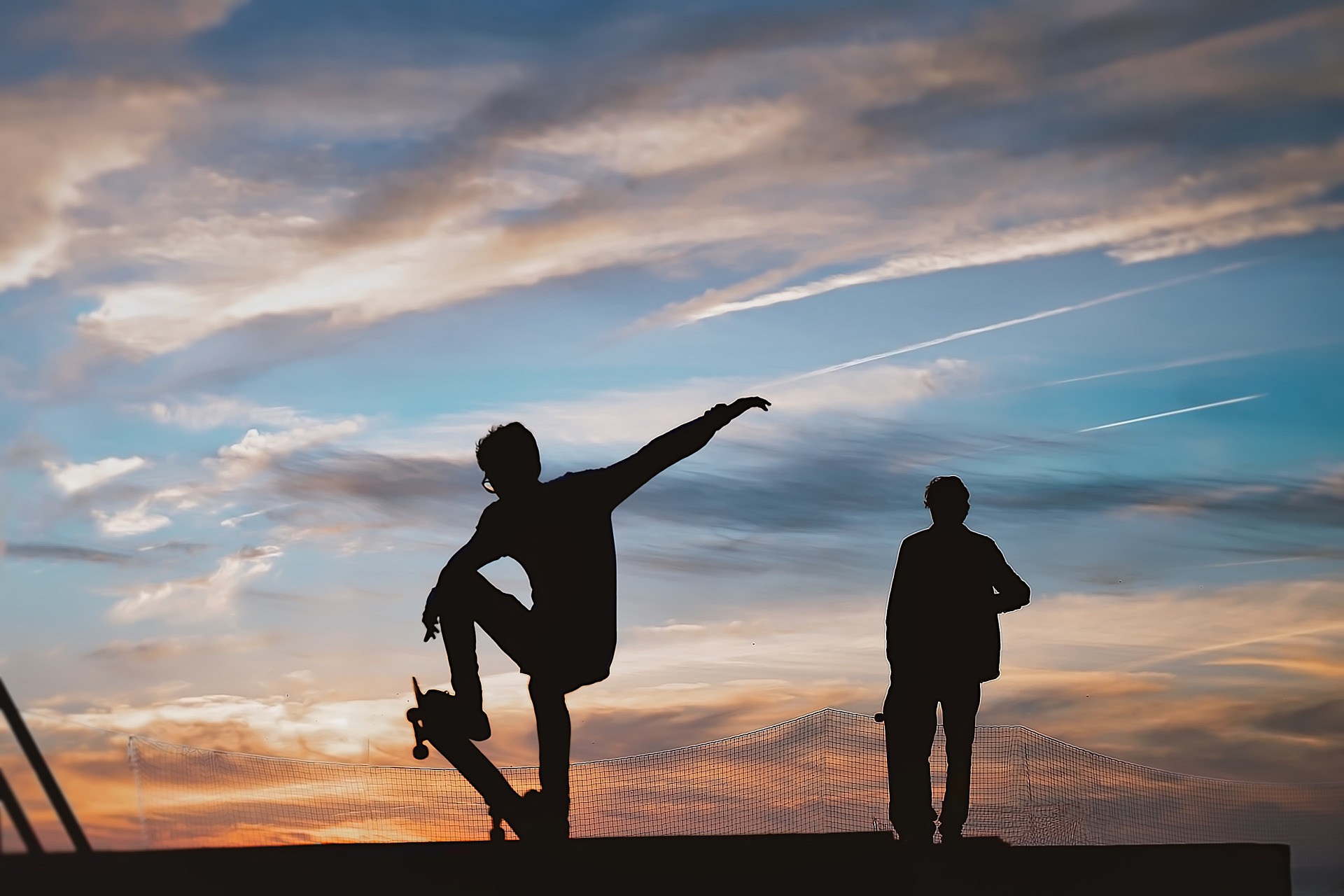 Skateboarding
