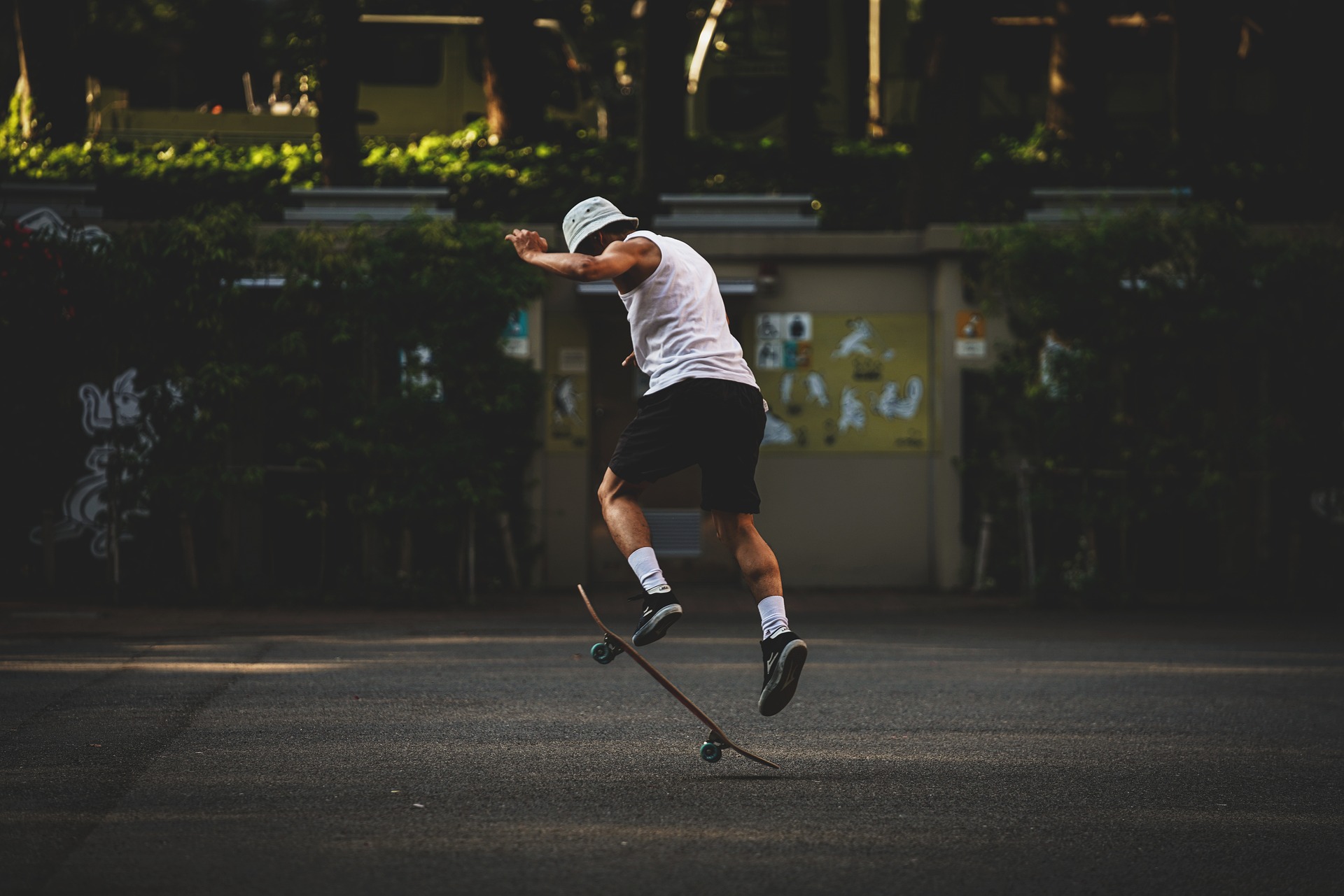 Skateboarding